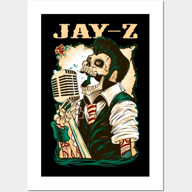 JAY-Z BAND Wall Art by Tronjoannn-maha asyik 